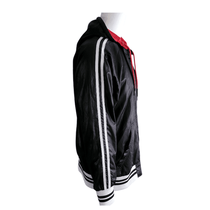 New Era Reversible Jacket in Black and Red - EUR 2XL / US XL, Comfortable Polyester Design - USASTARFASHION