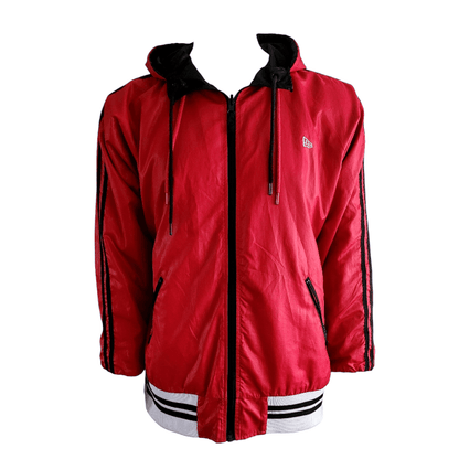 New Era Reversible Jacket in Black and Red - EUR 2XL / US XL, Comfortable Polyester Design - USASTARFASHION