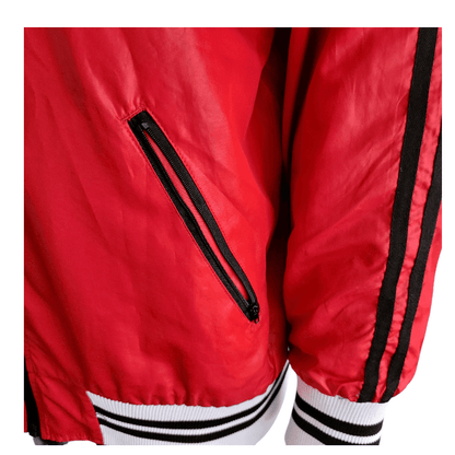 New Era Reversible Jacket in Black and Red - EUR 2XL / US XL, Comfortable Polyester Design - USASTARFASHION