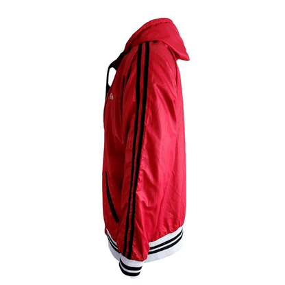 New Era Reversible Jacket in Black and Red - EUR 2XL / US XL, Comfortable Polyester Design - USASTARFASHION
