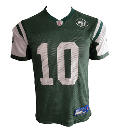 New York Jets Jersey Santonio Holmes 10 Youth Large 14 - 16 NFL Authentic Reebok - USASTARFASHION