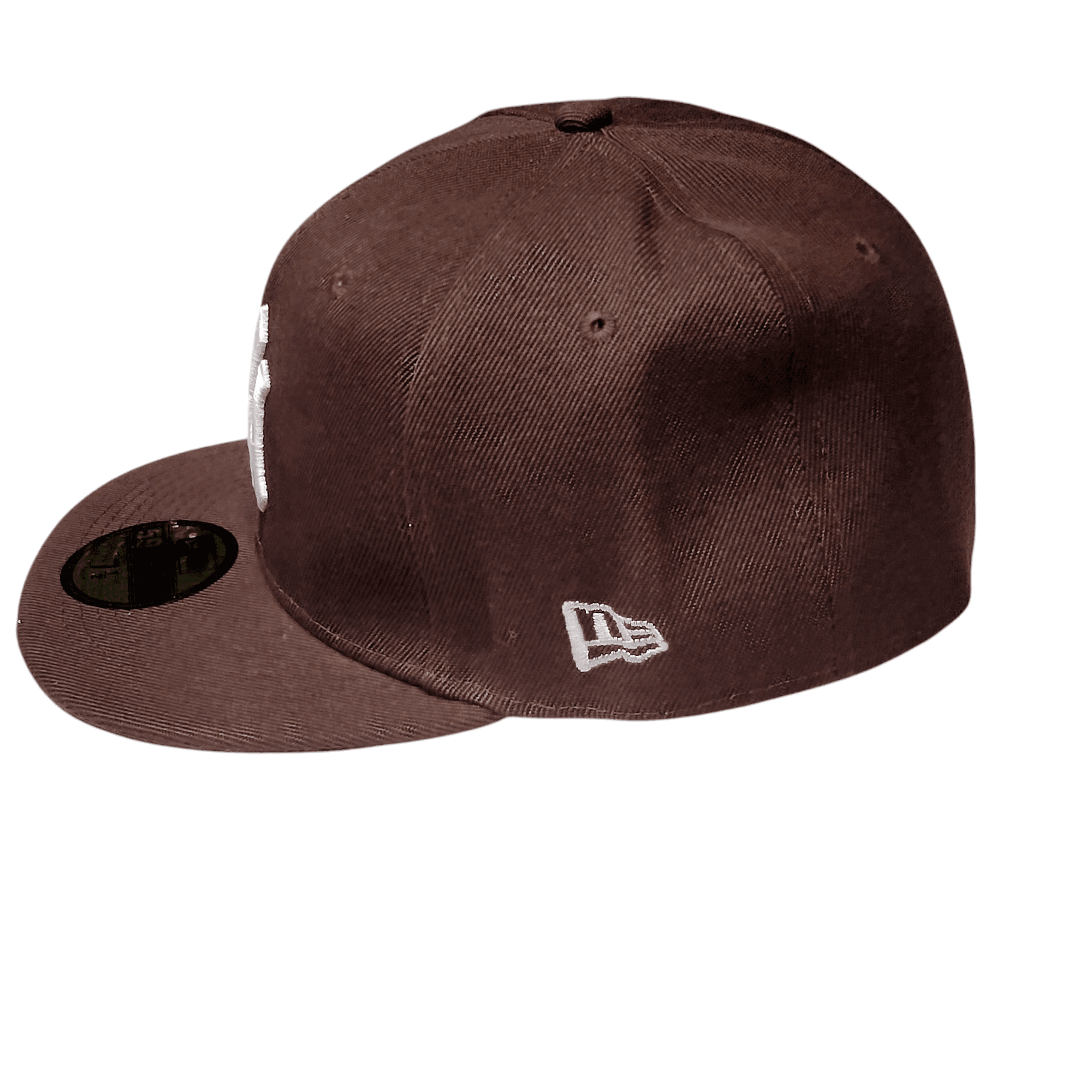 New York Yankees Hat - New Era 59Fifty Brown Wool - Blend Cap - Size 7 1/2 (59.6 cm) - USASTARFASHION