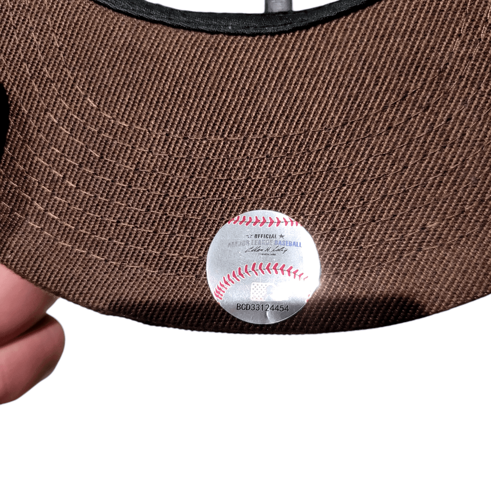 New York Yankees Hat - New Era 59Fifty Brown Wool - Blend Cap - Size 7 1/2 (59.6 cm) - USASTARFASHION