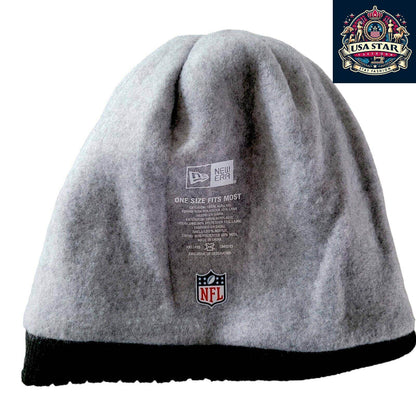 🏈 NFL San Francisco New Era Beanie Hat - One Size 🌉❤️💛 - USASTARFASHION