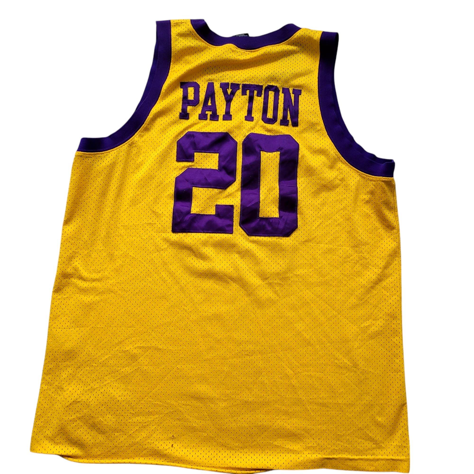Nike 2003 - 04 Los Angeles Lakers Gary Payton 20 Jersey – Gold – Size XL - USASTARFASHION