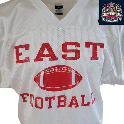 Nike East Football American Jersey White Size M - Comfortable Fit, Durable, Classic Design - USASTARFASHION