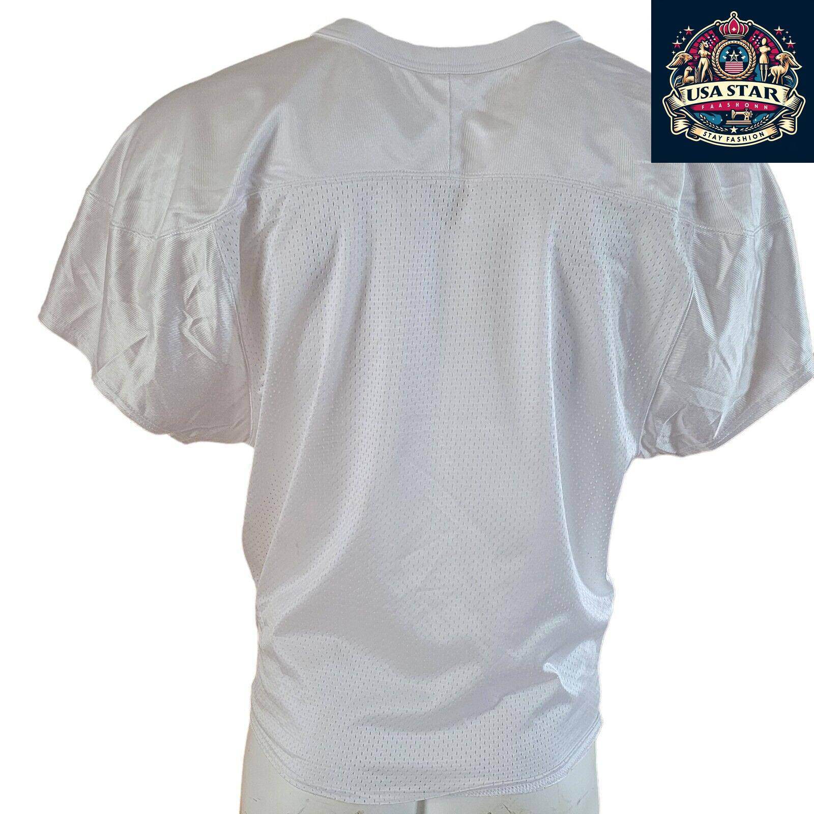 Nike East Football American Jersey White Size M - Comfortable Fit, Durable, Classic Design - USASTARFASHION