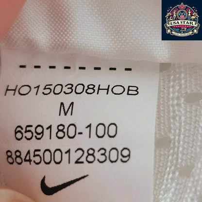 Nike East Football American Jersey White Size M - Comfortable Fit, Durable, Classic Design - USASTARFASHION