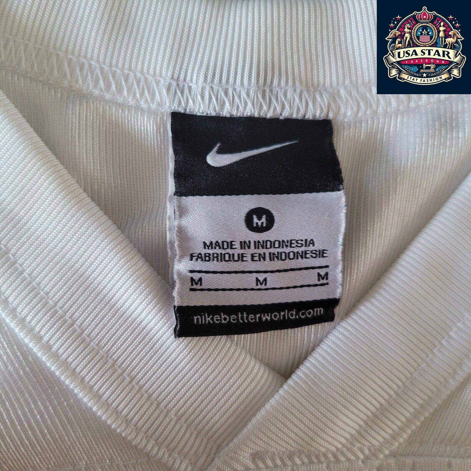 Nike East Football American Jersey White Size M - Comfortable Fit, Durable, Classic Design - USASTARFASHION