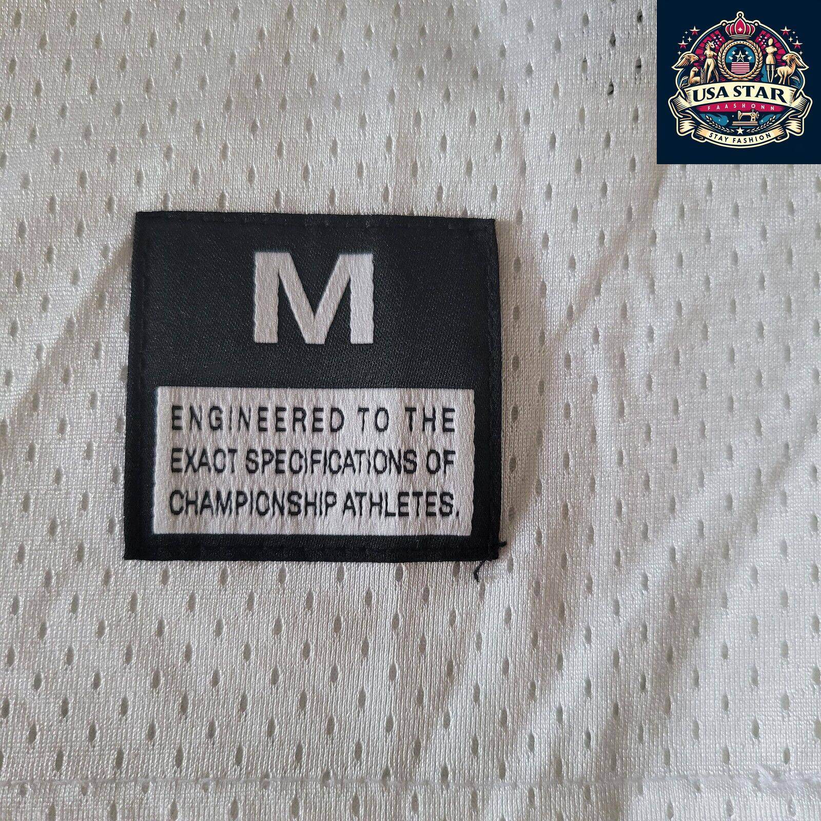 Nike East Football American Jersey White Size M - Comfortable Fit, Durable, Classic Design - USASTARFASHION
