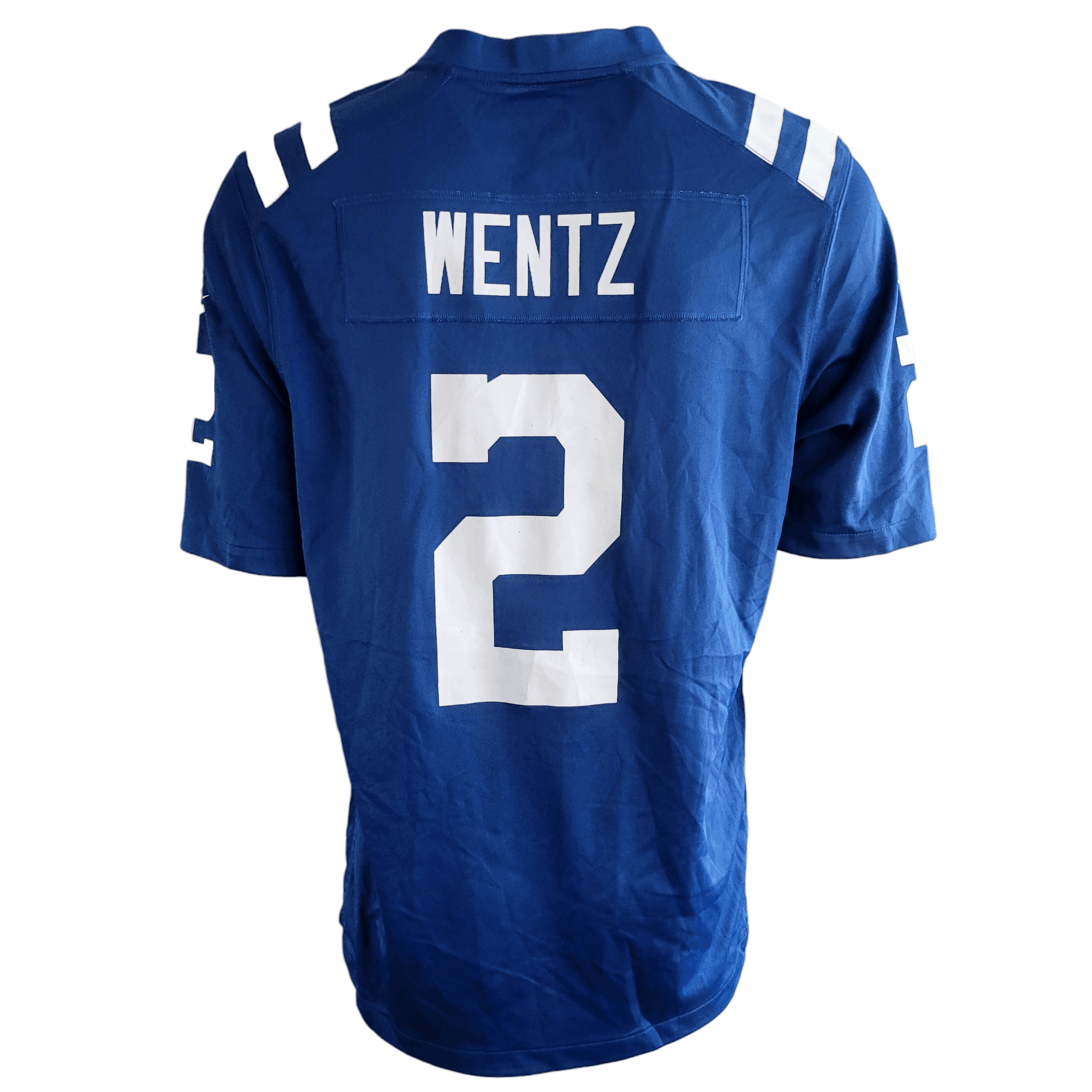 Nike Indianapolis Colts Carson Wentz 2 Jersey - Adult Large - Excellent Condition, Vibrant Colors - USASTARFASHION