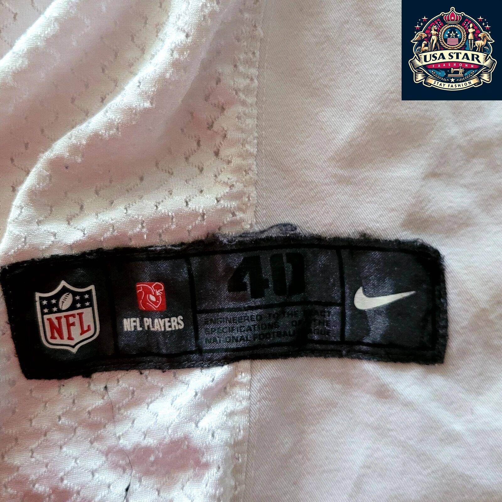 Nike NFL Minnesota Vikings #28 Adrian Peterson Authentic Football Jersey Size 40 Vintage - USASTARFASHION