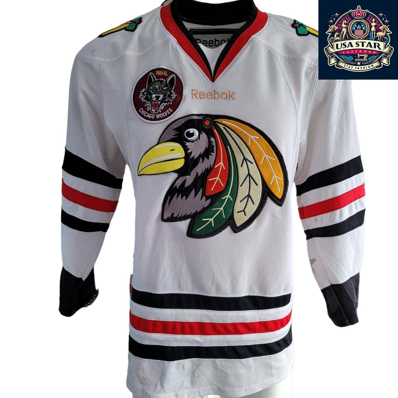 NWHL Blackbirds Jersey Chicago Blackhawks Swygert 69 Size S Vintage Style Pre - Owned - USASTARFASHION
