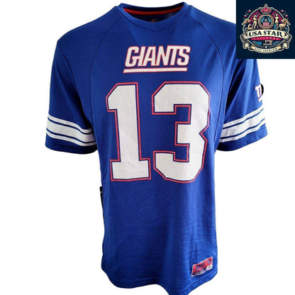 Odell Beckham Jr 13 New York Giants Jersey - Authentic Majestic XL Size, NFL Merchandise - USASTARFASHION