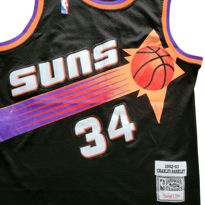 Phoenix Suns Charles Barkley Jersey 34 XL Black Mitchell & Ness 1992 - 93 Hardwood Classics - USASTARFASHION
