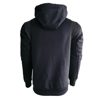 Pittsburgh Steelers Hoodie by Nike, Dri - FIT Technology, Small, Black with Zipped Pockets - USASTARFASHION