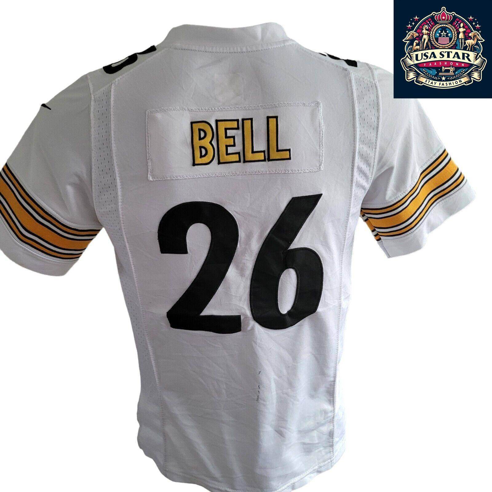 Pittsburgh Steelers Women's Jersey Nike Home Top M - Bell 26, Stylish & Comfortable Fan Wear - USASTARFASHION