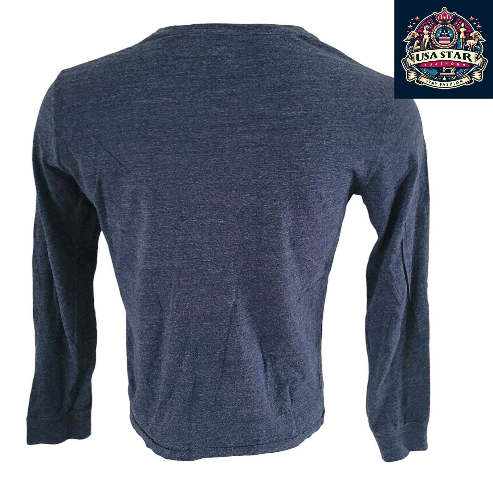 Polo Ralph Lauren Cotton Sweatshirt XL Unisex Dark Blue Classic Style Durable Comfort - USASTARFASHION