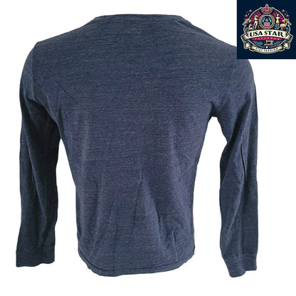 Polo Ralph Lauren Cotton Sweatshirt XL Unisex Dark Blue Classic Style Durable Comfort - USASTARFASHION