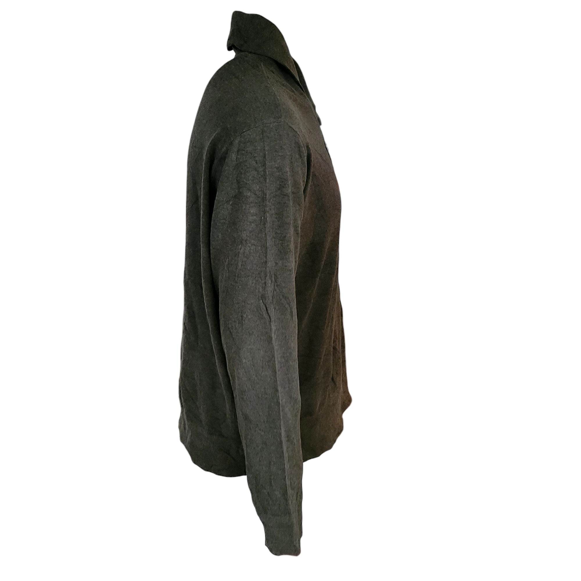 Polo Ralph Lauren Estate Rib Shawl Pullover – Olive, Size L - USASTARFASHION