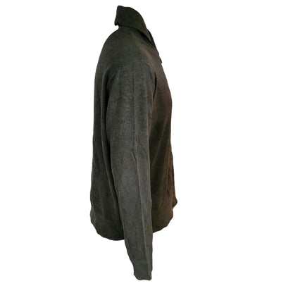 Polo Ralph Lauren Estate Rib Shawl Pullover – Olive, Size L - USASTARFASHION