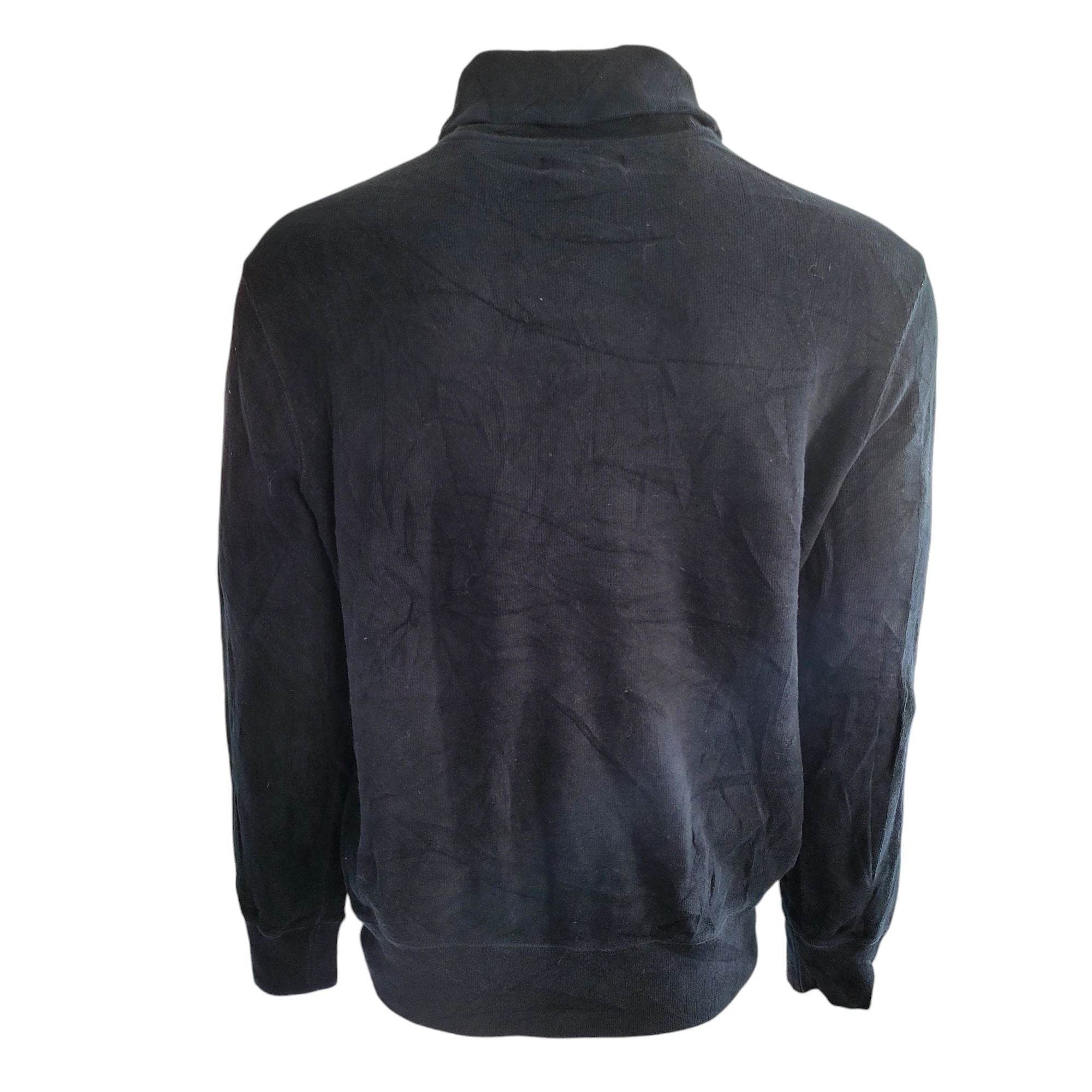 Polo Ralph Lauren Shawl Collar Sweatshirt – Navy, Size L - USASTARFASHION
