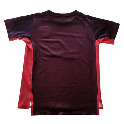 Puma Arsenal FC 2017/18 Junior Shirt - Red/Black - Size 11 - 12 Yrs - Fly Emirates Logo - USASTARFASHION