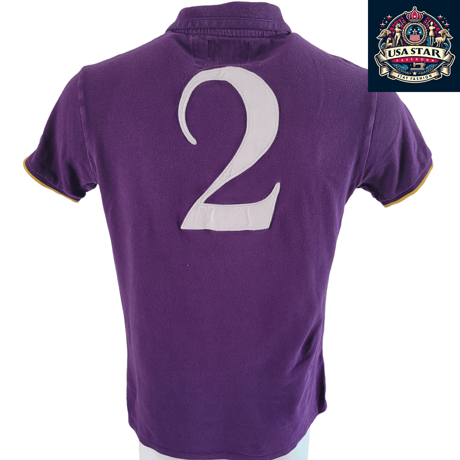 Ralph Lauren T-Shirt RL County Riders & Jockey Club MCMLXVII Navy Cotton for Men - USASTARFASHION
