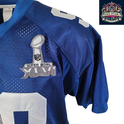 Reebok NFL Giants Jersey Jason Pierre - Paul Blue Size 50 with Moisture - Wicking Fabric - USASTARFASHION
