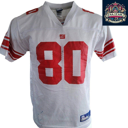 Reebok Youth XL New York Giants Jersey Jeremy Shockey 80 - Authentic NFL Football Apparel - USASTARFASHION