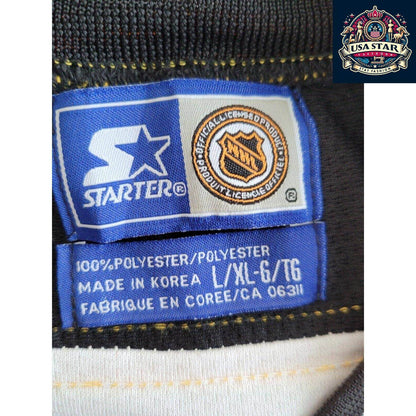 Starter NHL Jersey Size L/XL, Vibrant Color, Breathable Fabric for Game Days and Active Wear - USASTARFASHION