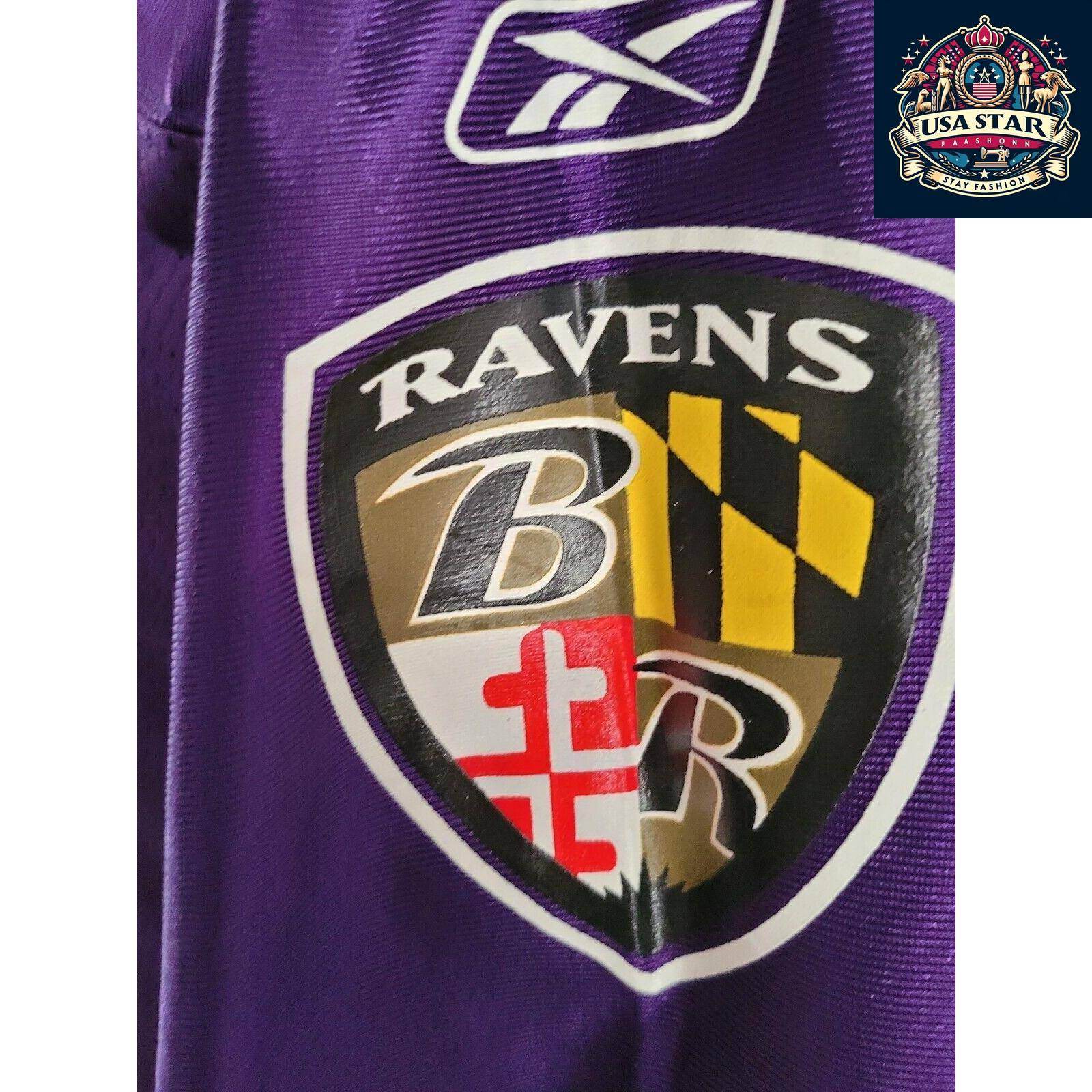 Steve McNair #9 Baltimore Ravens Jersey - Vintage Reebok Youth XL for Ages 18-20 - USASTARFASHION