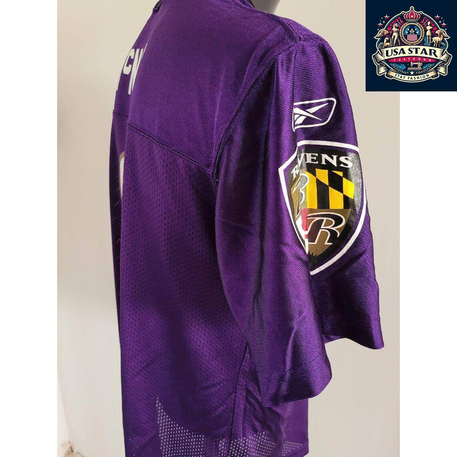 Steve McNair #9 Baltimore Ravens Jersey - Vintage Reebok Youth XL for Ages 18-20 - USASTARFASHION
