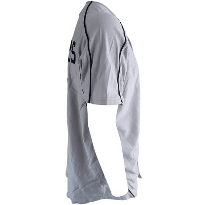 THS Seniors Baseball Jersey by A4 | Custom Gray Button - Up | Grade A Condition | Size M - USASTARFASHION