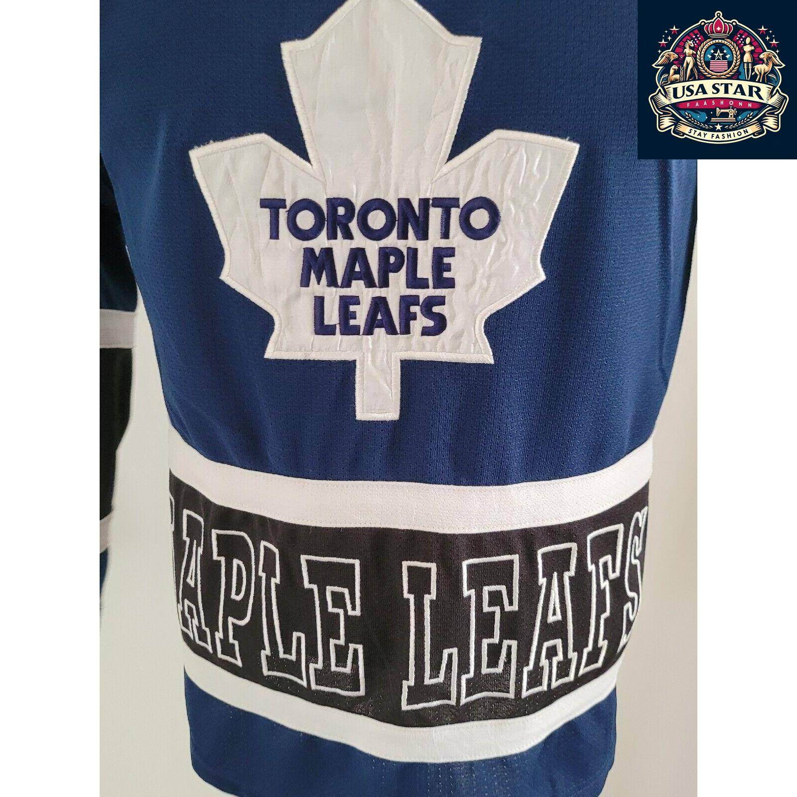 Toronto Maple Leafs NHL Jersey Youth Medium - Official Team Colors, Comfortable Fit, Grade A Quality - USASTARFASHION