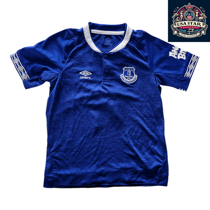 Umbro Everton Jersey Home Infant 6 - 7Y Personalized Dakota - Blu 4 for Young Fans - USASTARFASHION
