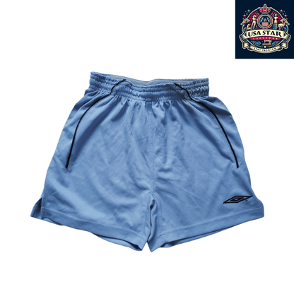 Umbro Men’s Performance Athletic Shorts Light Blue Size LB - USASTARFASHION