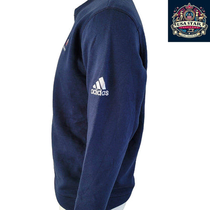 USA Volleyball Adidas Crew Neck Sweatshirt Size M - Comfortable Fit, Versatile Style, Grade A Condition - USASTARFASHION
