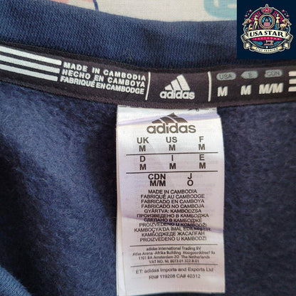 USA Volleyball Adidas Crew Neck Sweatshirt Size M - Comfortable Fit, Versatile Style, Grade A Condition - USASTARFASHION
