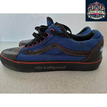 Vans GarandNationals Sneakers 2015 Sportkart Special Edition US 8.5 UK 7, Unique Design - USASTARFASHION