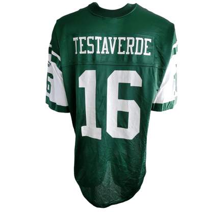 Vinny Testaverde Jersey - New York Jets 16 Men's 2XL - Official Puma, Grade A Condition - USASTARFASHION