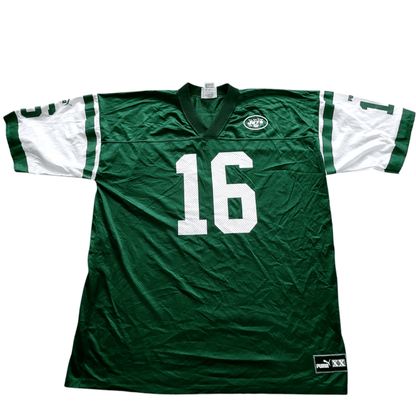 Vinny Testaverde Jersey - New York Jets 16 Men's 2XL - Official Puma, Grade A Condition - USASTARFASHION