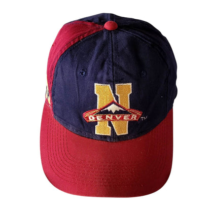 Vintage 1990s Denver Nuggets Sports Specialties Snapback Hat - USASTARFASHION