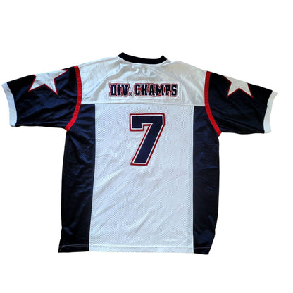 Vintage 2002 - 03 School of Hard Knocks Football Jersey 7 Div Champs Sz L - USASTARFASHION