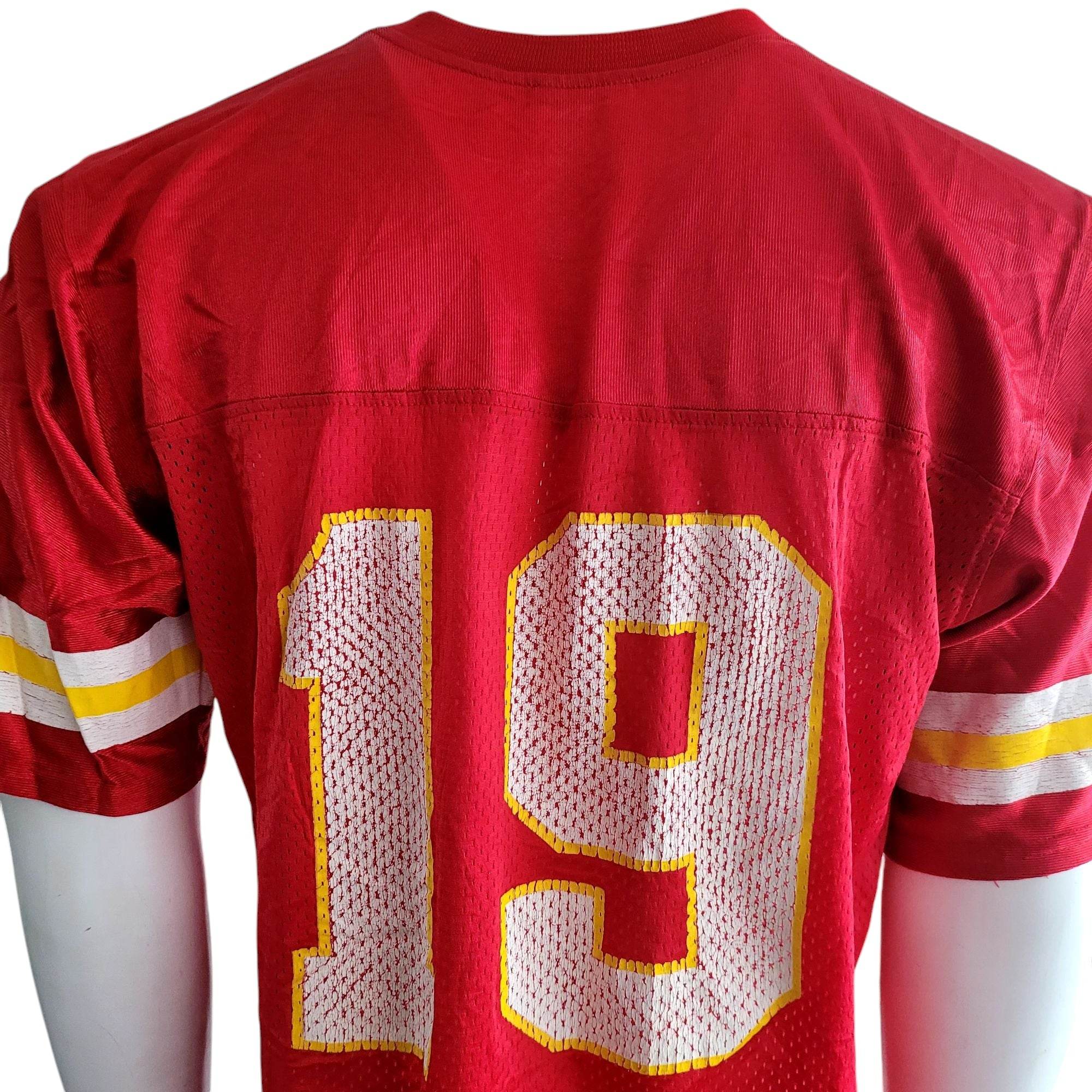 Vintage Apex One Kansas City Chiefs 19 Jersey - Size M - USASTARFASHION