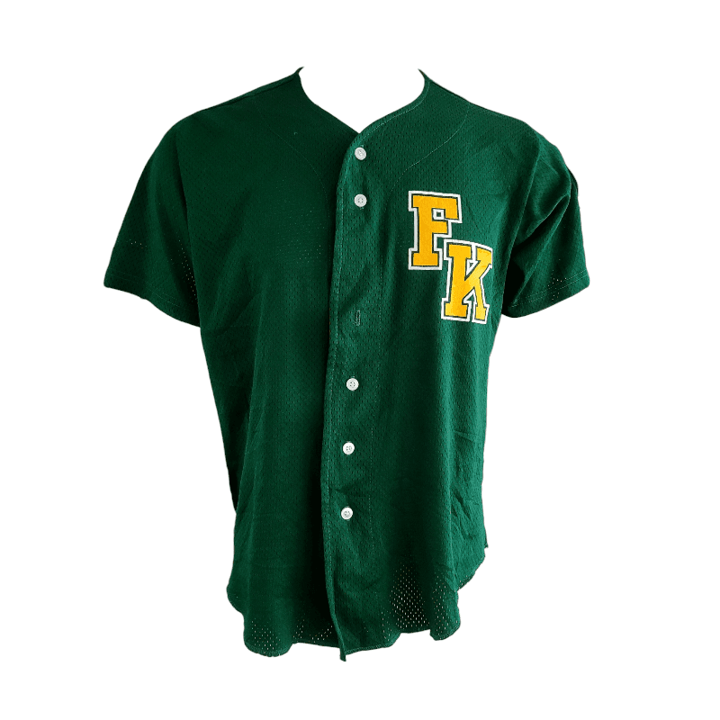 Vintage Babe Ruth Jersey - Wilson Brand Green Size Large, 100% Polyester, Made in USA - USASTARFASHION