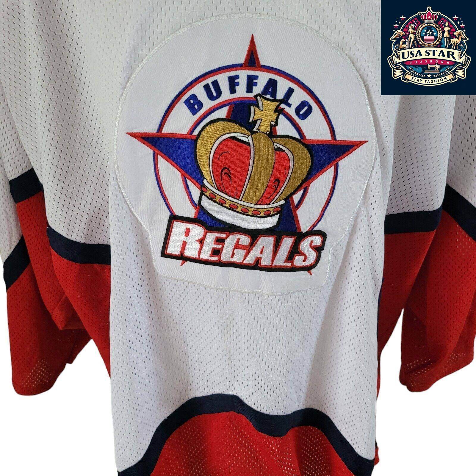 Vintage Buffalo Regals Men's Hockey Jersey 8 Sz XXL - USASTARFASHION