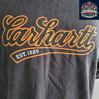 Vintage Carhartt T-Shirt - Men's L- Classic Original Fit - USASTARFASHION
