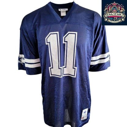 Vintage Cole Beasley 11 Dallas Cowboys Football Jersey - Men's XL - USASTARFASHION