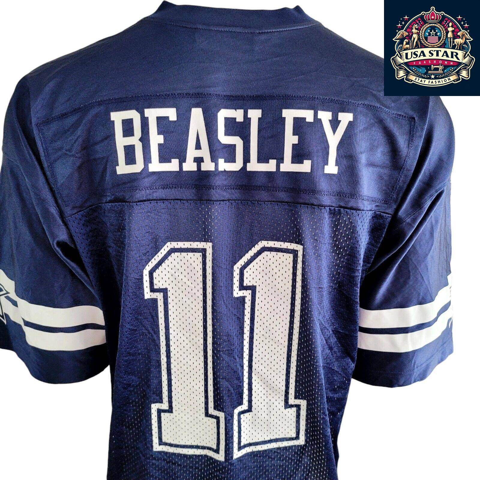 Vintage Cole Beasley 11 Dallas Cowboys Football Jersey - Men's XL - USASTARFASHION